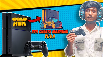 Install Cheats Menu On PS4 Jailbreak|Goldhen Offline Method!