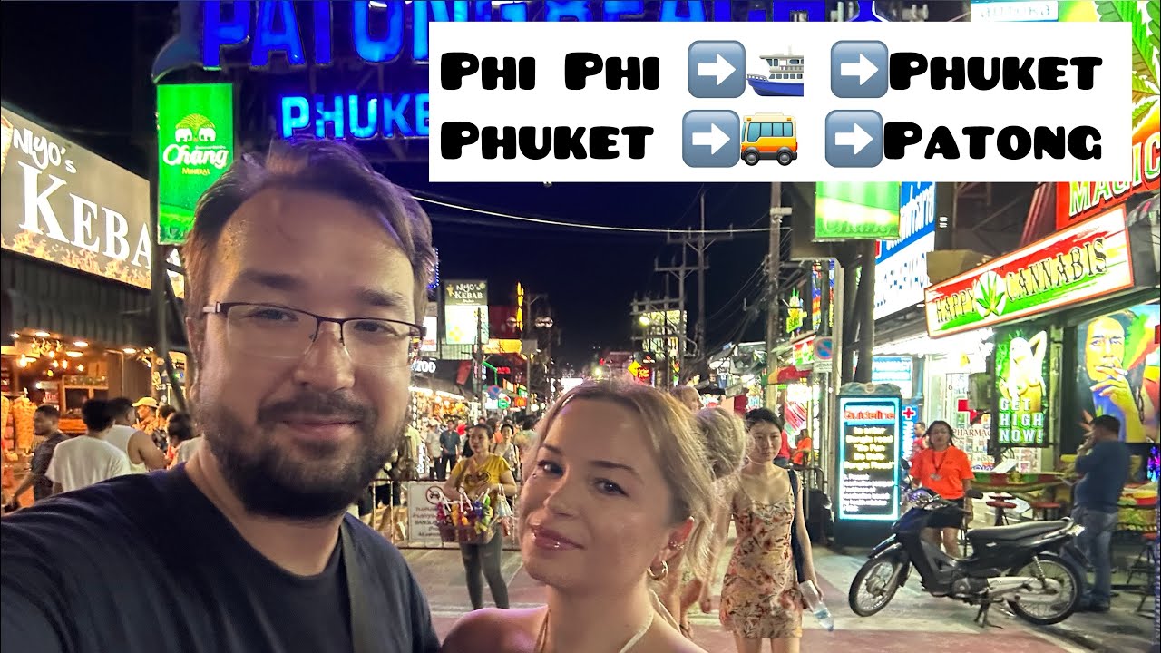 Phi Phi Adalarından Phukete feribotla yolculuk ⛴️🇹🇭Tayland S01E30