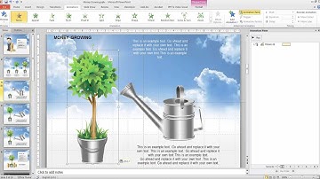 Grow your money tree  Advanced animation in PowerPoint 2010