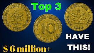 Rare and Expensive Error Coins 10 Pfennig Germany Worth Big worth of money!Coins Value Updates Now!