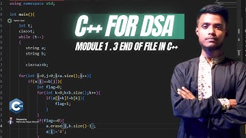 Module 1.3 | C++ EOF কী? | End of File Handling in C++ Explained |  Mahmudul Haque Shawon