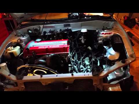 Mirage to Evo IV Coupe Conversion Project: Engine Swap Progress