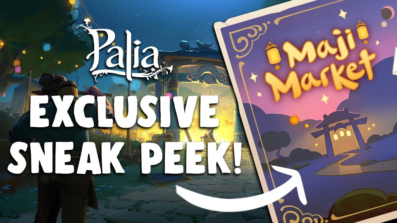 Exclusive Sneak Peek on Maji Market! - Palia Event