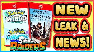 NEW Nintendo Switch 2 Leak &amp; News JUST DROPPED!