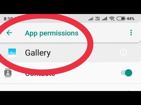 Fix Gallery Problem Solve || And All Permission Allow Gallery in Xiaomi Redmi Note 5 Pro