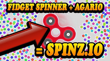 A FIDGET SPINNER IO???  NEW FIDGET SPINNER GAME - 5K MASS - SPINZ.IO