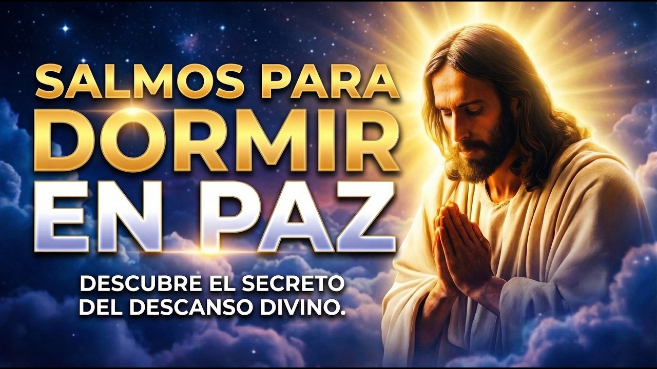 Salmos 91 y 23 para Dormir en Paz 🕊️ Oración de la Noche | Música ...