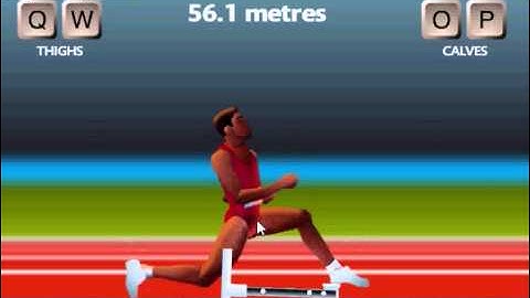 Impossible game QWOP Beaten! A Must See!