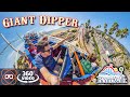 [5K 360] Giant Dipper Santa Cruz Beach Boardwalk Roller Coaster - 360° POV