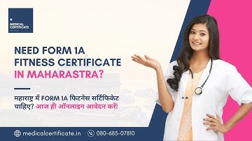Get Form 1A Medical Fitness Certificate From Empanelled Doctors For RTO In Maharashtra