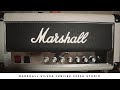 MARSHALL SILVER JUBILEE 2525H STUDIO and how it compares to the JCM800 SC20H STUDIO CLASSIC