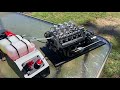 1/3 scale Cosworth DFV V8 engine.    “Turn up the volume”