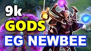 3X 9000 Mmr Gods - Eg Vs Newbee - What A Final Mdl Dota 2