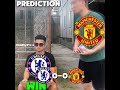 manchester united or chelsea 🤔 #premierleague