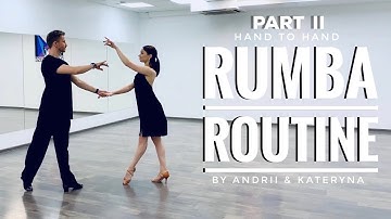 Basic Rumba Routine for Couples (count + names of the moves)