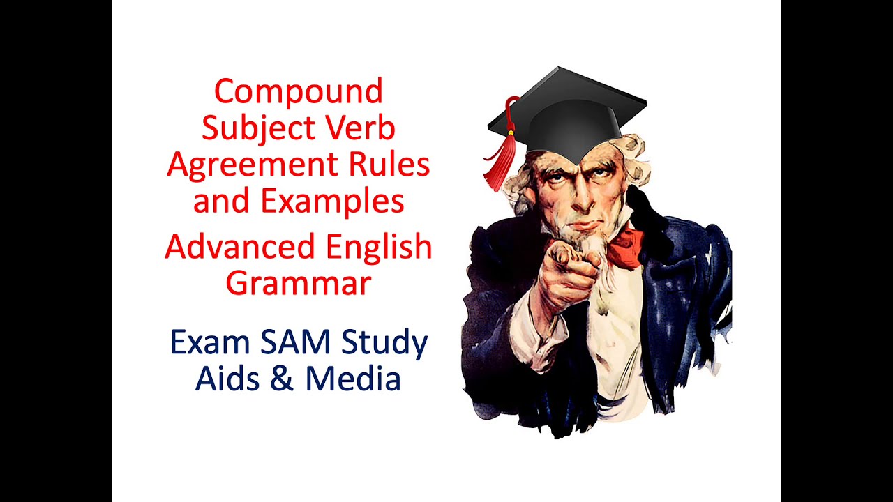 Compound Subject Verb Agreement Rules Examples Advanced English Grammar YouTube