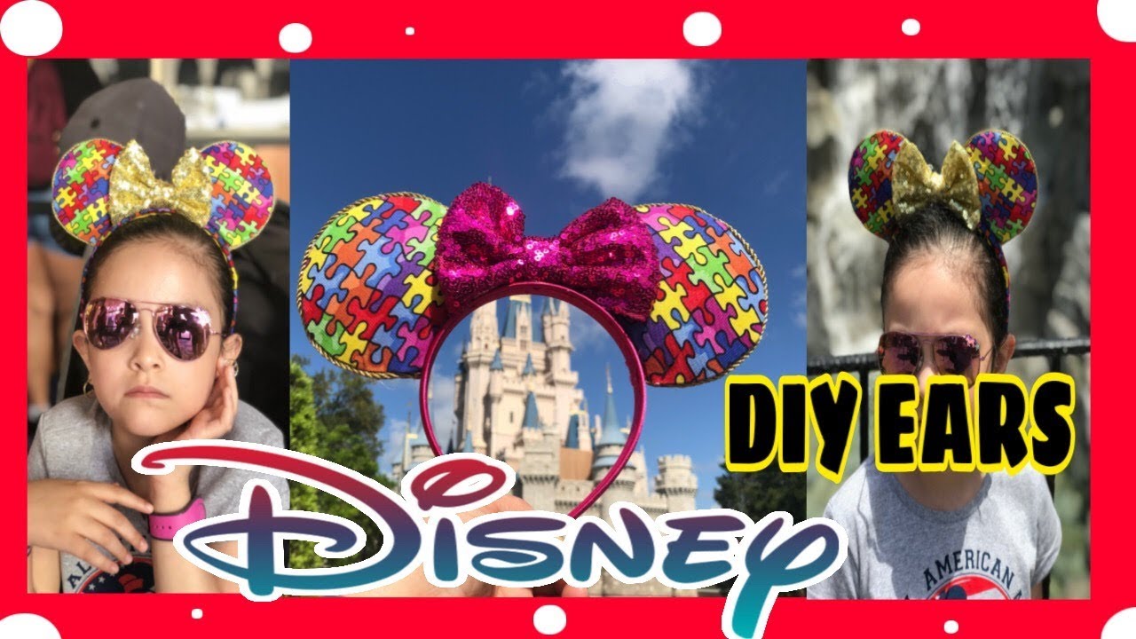 Orejas de Mickey Mouse | DIY Mickey Mouse EARS | Cómo Hacer Orejas De ...