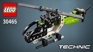 LEGO Technic Helicopter (30465)[70 pcs] Step-by-Step Building Instructions @TopBrickBuilder