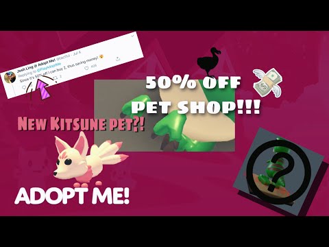 Adopt Me New Update Coming Soon Dodo Bird New Pets And Huge Pet Sale Giveaway Youtube - new kitsune pet now available in adopt me on roblox plus get 50 off legendary pets entertainment focus