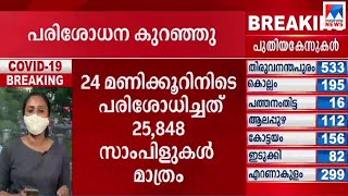 25,848 സാംപിളുകള്‍ പരിശോധിച്ചു; 2,910 പേര്‍ക്കുകൂടി കോവിഡ് | Covid 19 screenshot 1
