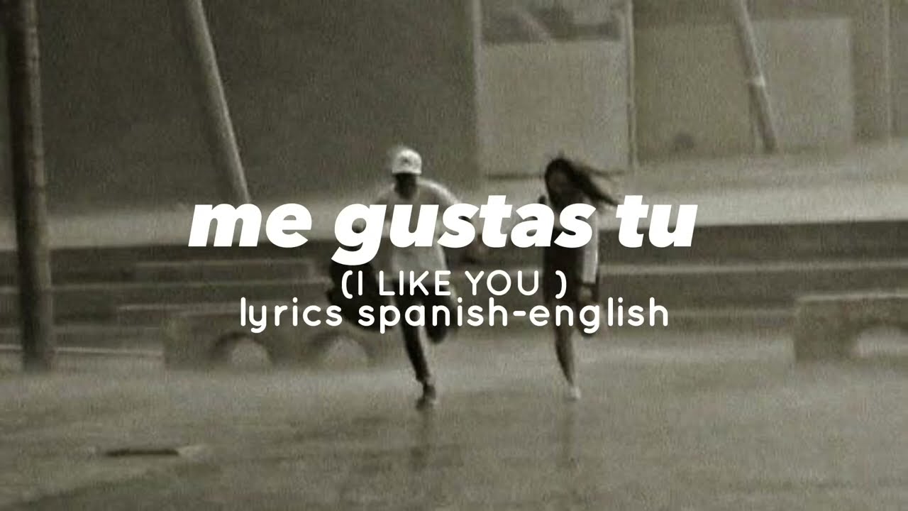 Me gustas tu i like you  manu chao  easy lyrics  with english translation 