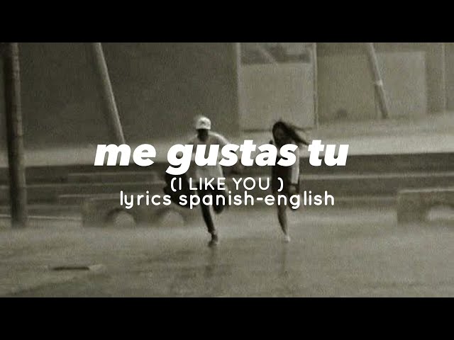 me gustas tu (i like you ) |manu chao | easy lyrics | with english translation | class=