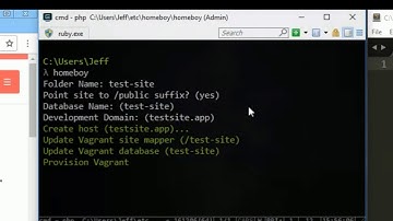 Homeboy for Laravel Homestead