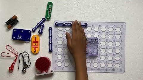 Snap Circuits Classic - Project 3 Sound Activated Switch