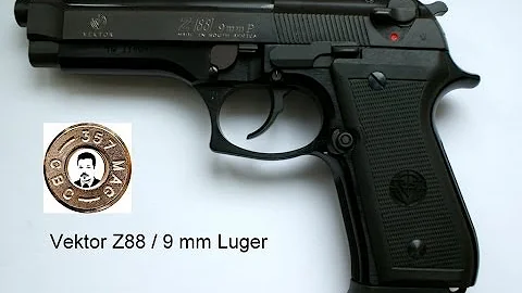 Pistole Vektor Z88 / Zerlegen /Disassembly