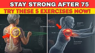 Over 75? ONLY These 5 Exercises Every Woman Must Do - Senior Health