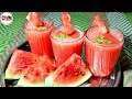 Refreshing Watermelon Juice Recipe | summer health drink | homemade watermelon lemonade |