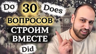 картинка: 30 простых вопросов на английском для тренировки!