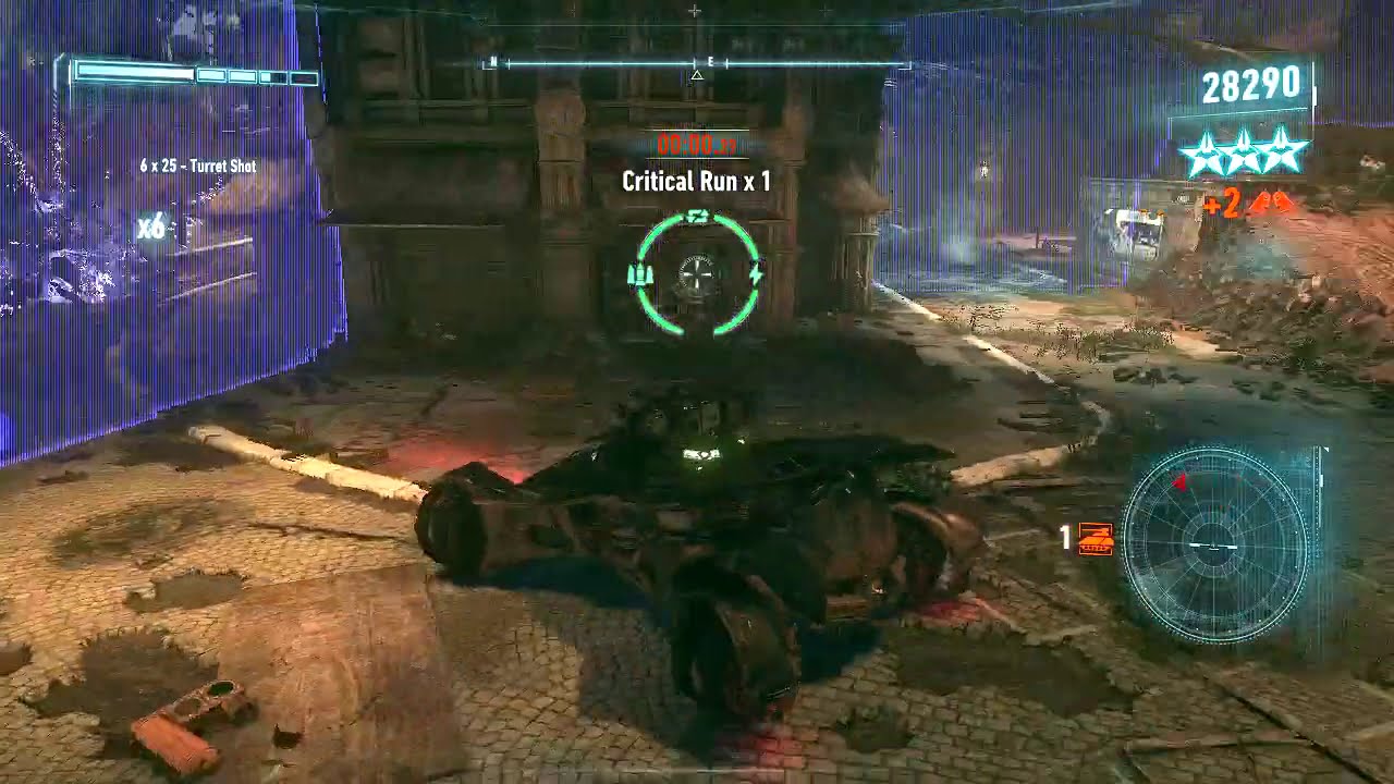 BATMAN ARKHAM KNIGHT - AR Challenge Batmobile - Slumdog - YouTube