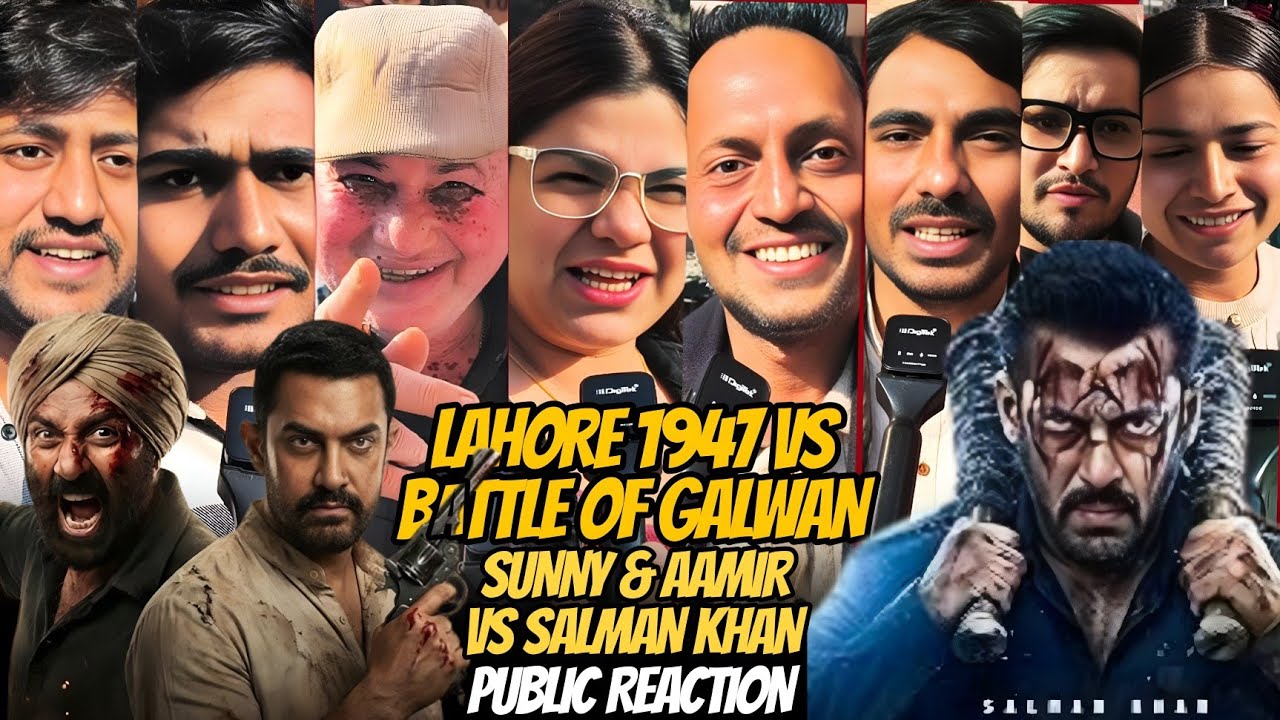 Battle of Galwan vs lahore 1947 | big war 🔥 | sunny vs salman | public reaction