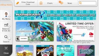 Mario Kart 8  On The Wii U Eshop
