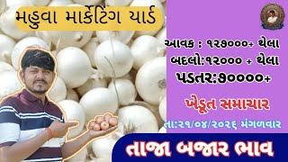 જાણો આજ ના સફેદ કાંદા બજાર ભાવ મહુવા યાર્ડ 🔥|| APMC MAHUVA || 22/04/2026 || screenshot 4
