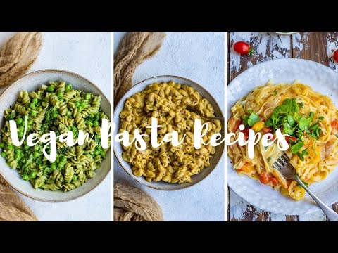 my-favourite-3-pasta-recipes//-quick-&-easy//-vegan-&-gluten-free