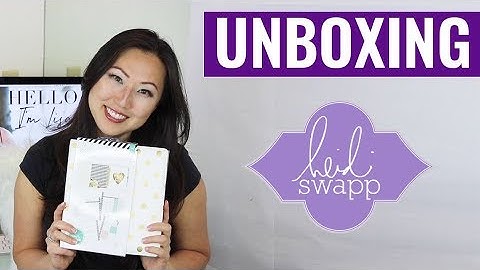 UNBOXING Heidi Swapp Memory Planner // Ring Binder Planner