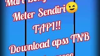 TNB Tipu Bacaan Meter😱😱😱