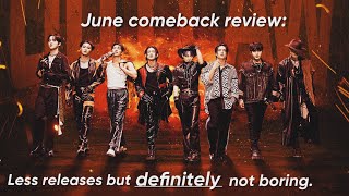 Ranking & Reviewing June 2023 Kpop comebacks and debuts