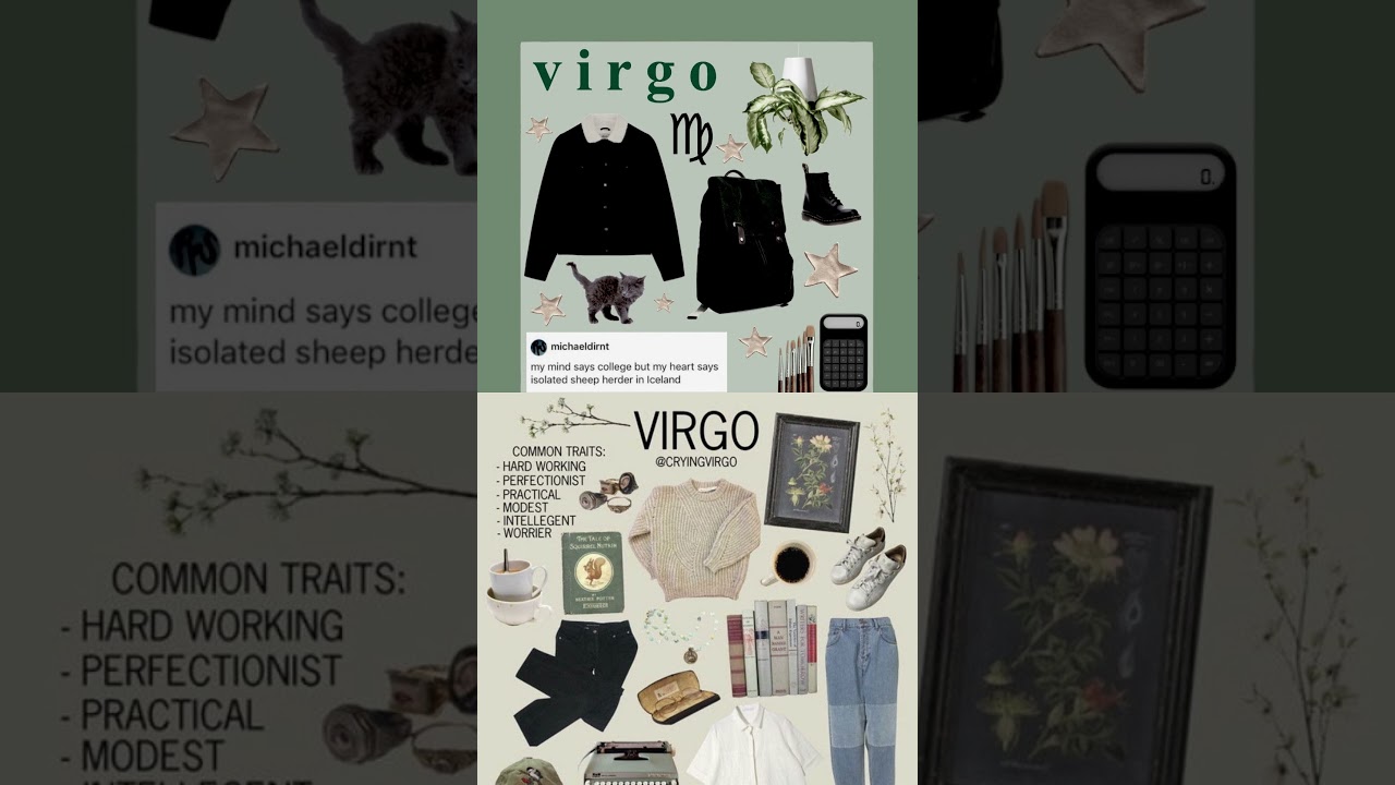 Aesthetic fashion based on the sign of Virgo