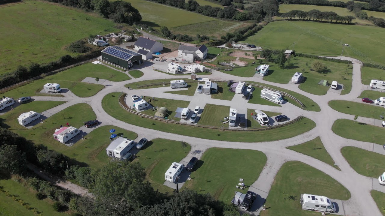 Carnon Wollas Touring Park in Truro, Cornwall