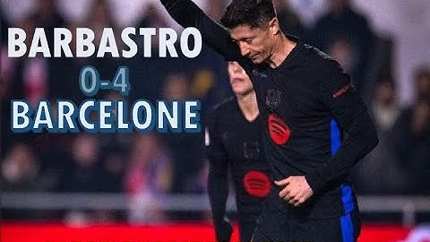 Barbastro vs Barcelone 0-4 All goals & Highlights 2025