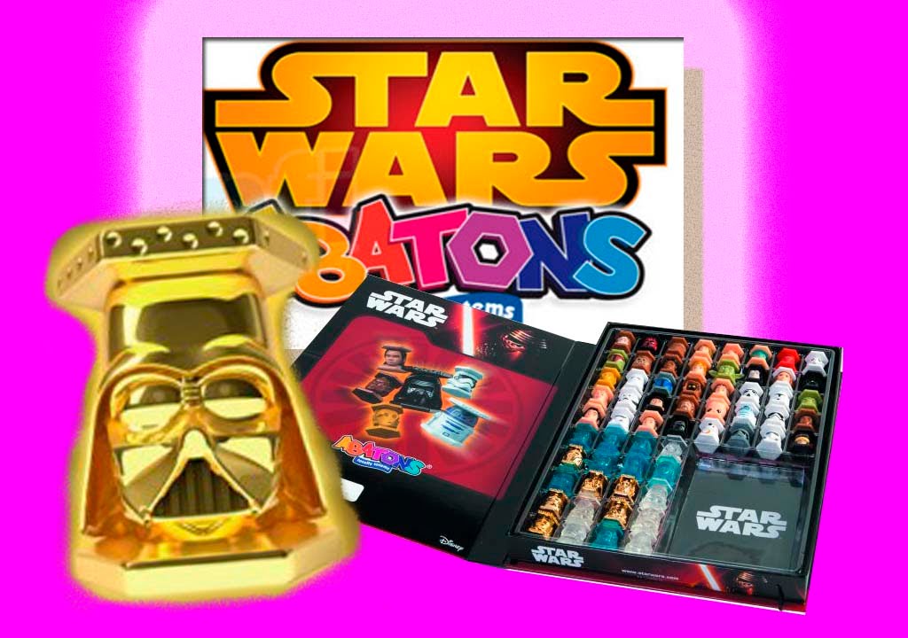 STAR WARS ABATONS - UNBOXING STAR WARS ABATONS Y CAJA COLLECTOR SET