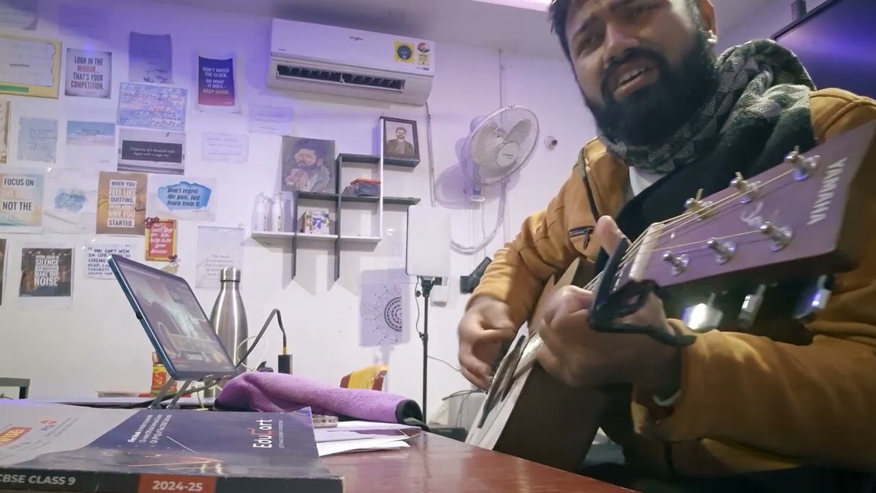 Practicing to sing Mere Mehboob kayamat 8th Jan 2026