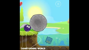 Red Ball 4 Blueberry Ball push square in water and jump