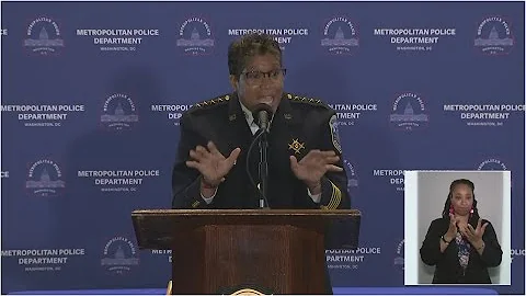 Full ceremony: Outgoing DC Police Chief speaks at 'walkout' ceremony