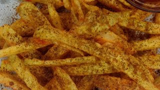 Street style french fries ki recipe