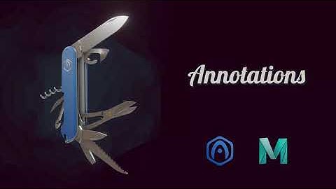 Verge3D for Maya Basics - Part 9 - Annotations