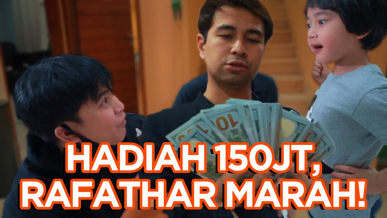 Uang dollar Raffi ahmad banyak banget, Rafathar kena hukuman